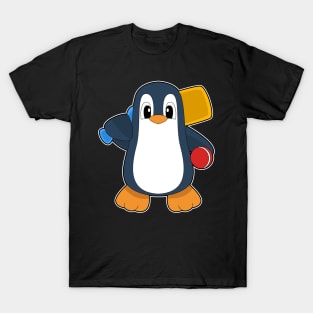 Penguin Cricket Cricket bat T-Shirt